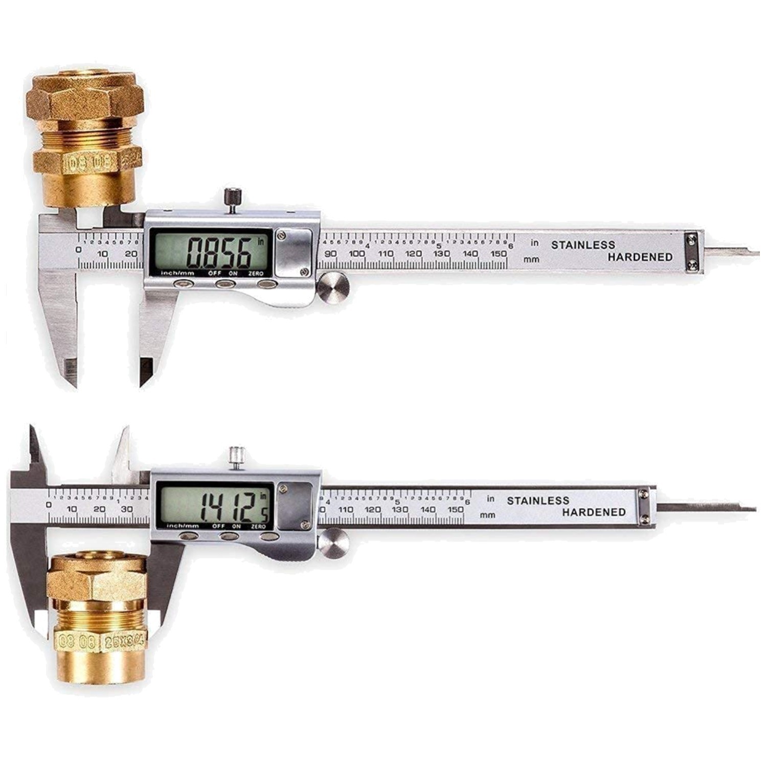 Digital Measuring Tool, Electronic Micrometer, 6 Inch/150 mm