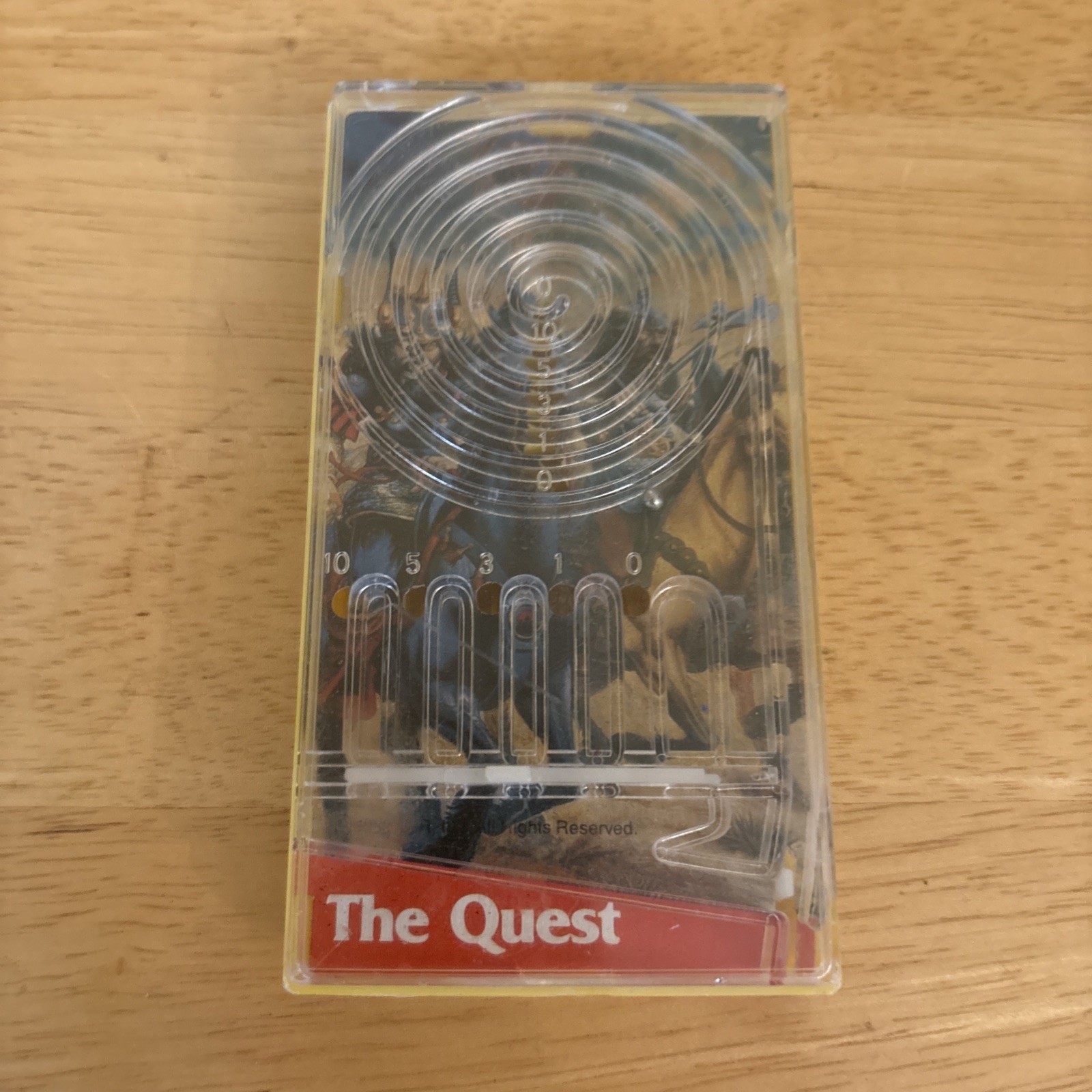 TSR The Quest Vintage Hand Held Pinball Toy 1983