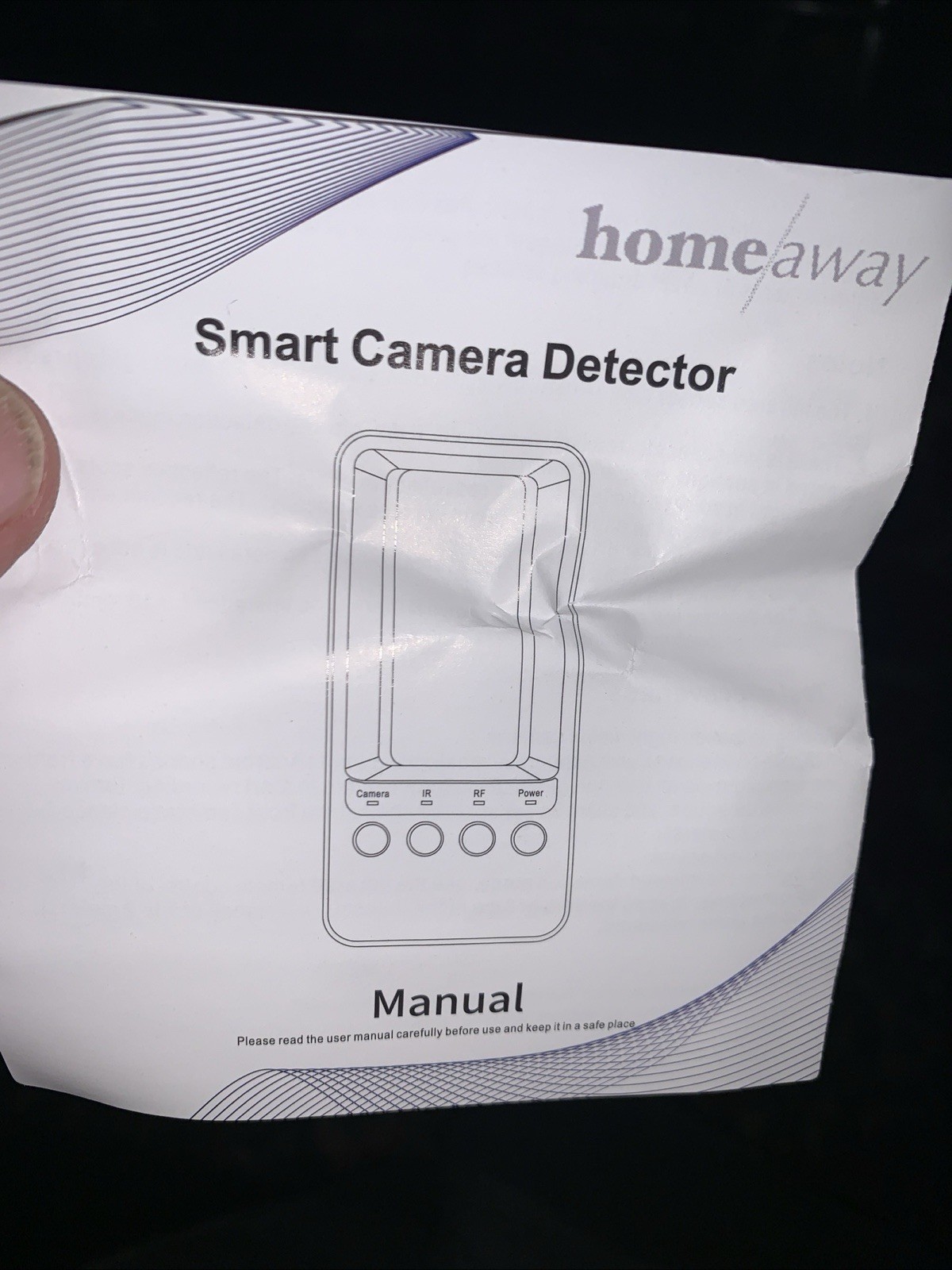 Hidden Camera Detector Professional RF Bug Detector Anti Spy Finder