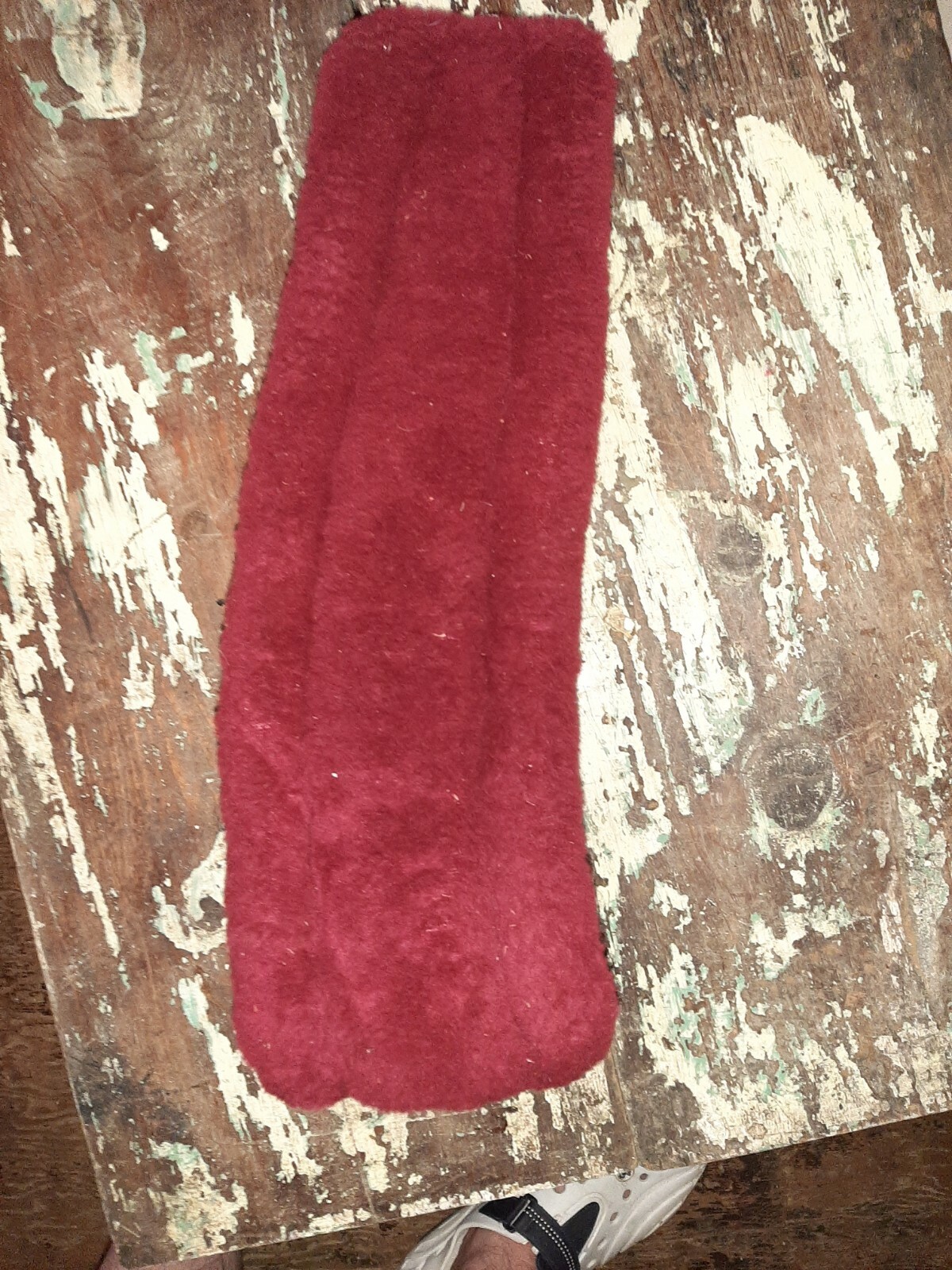 Girth Strap Cover Sleeve Cinch Horse Red
