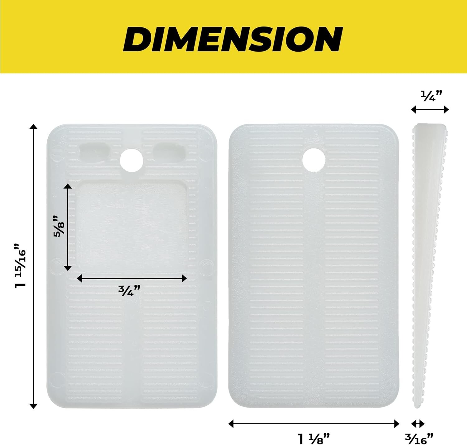 Versatile Furniture Leveling Shims - Multipurpose Installation - 30 Count