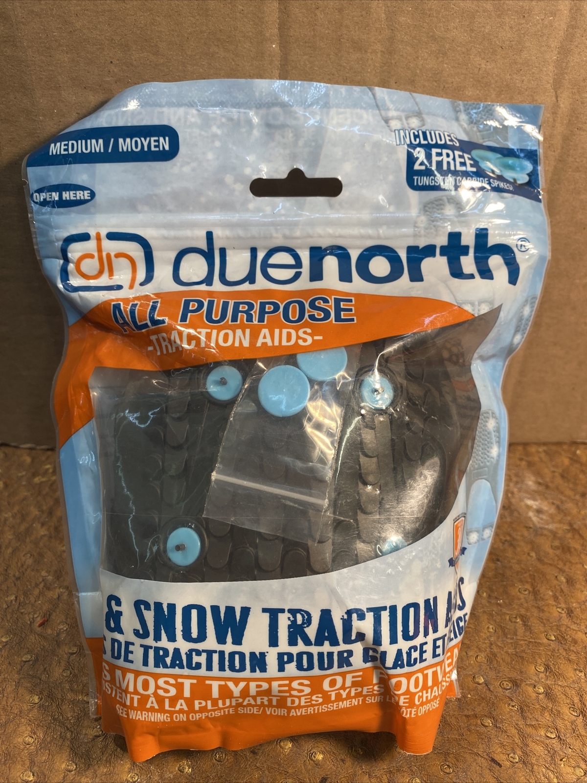 Due North All Purpose Traction Aid for Snow and Ice, Large Sealed