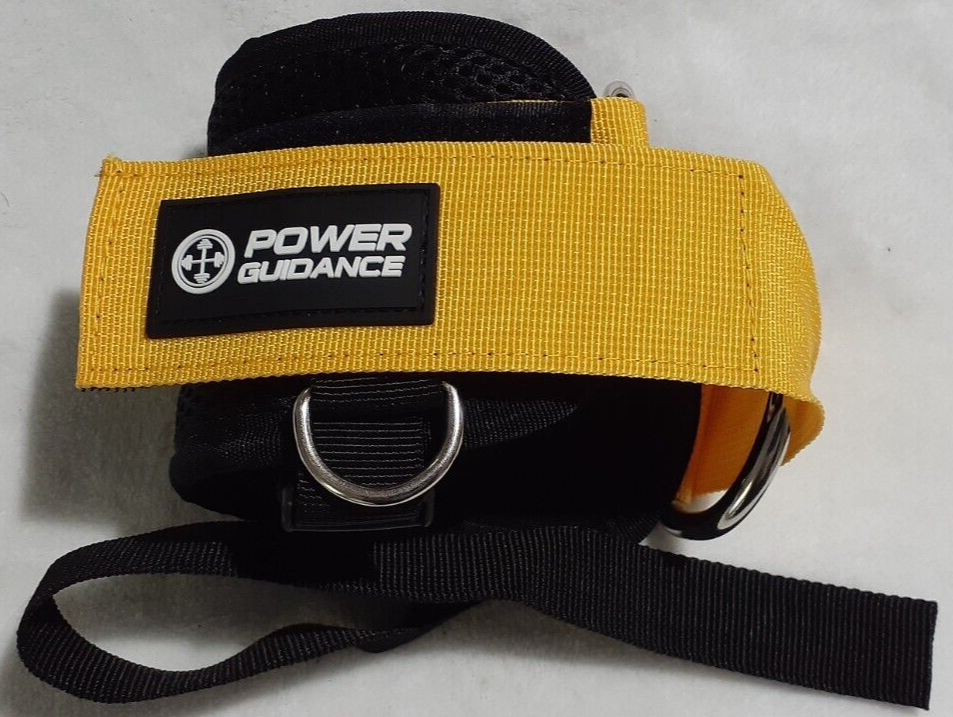 Power Guidance Adjustable Ankle Strap With D-Rings For Cable Machine Kickback