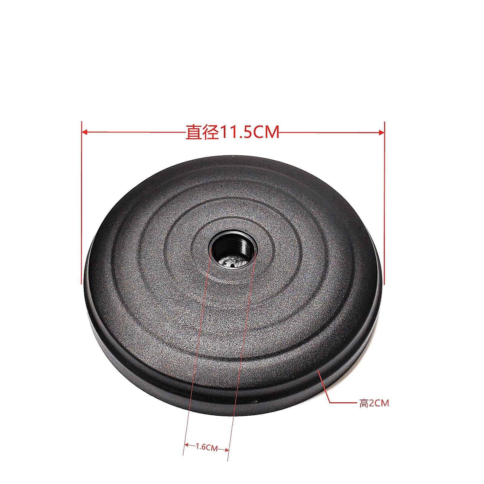 Desktop Microphone Stand Replacement Weighted Metal Adjustable Table Mic Stan...
