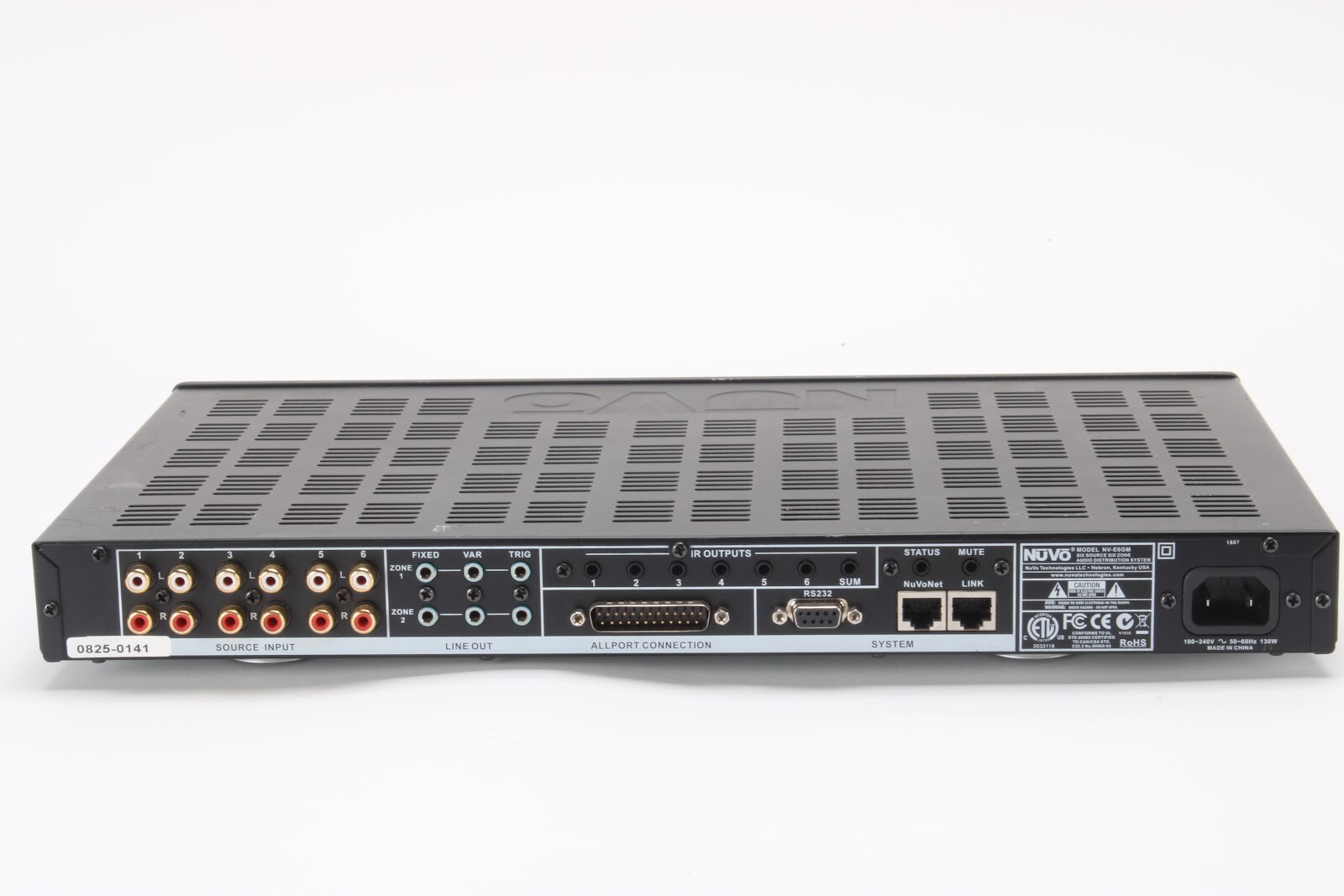Nuvo NV-E6GM Six Source Six Zone Audio Distribution System - AS IS