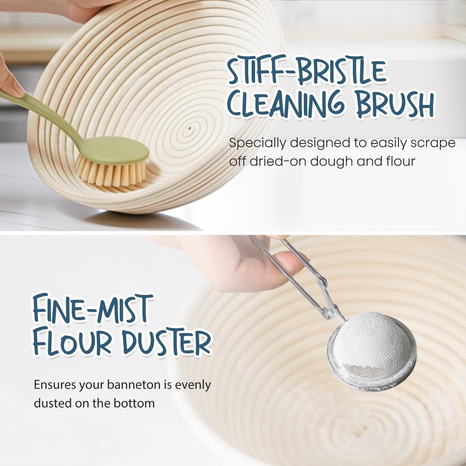 Professional Sourdough Baking Kit for Beginners: Complete with Tools & Recipes