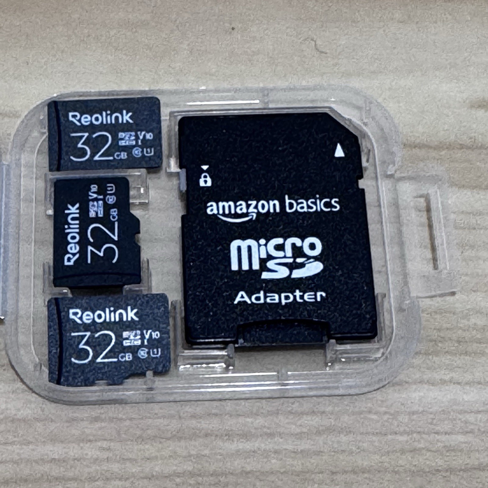 11 Class 10 Micro SD HC Memory Card Reolink Security Camera 32GB Micro SD Adapt