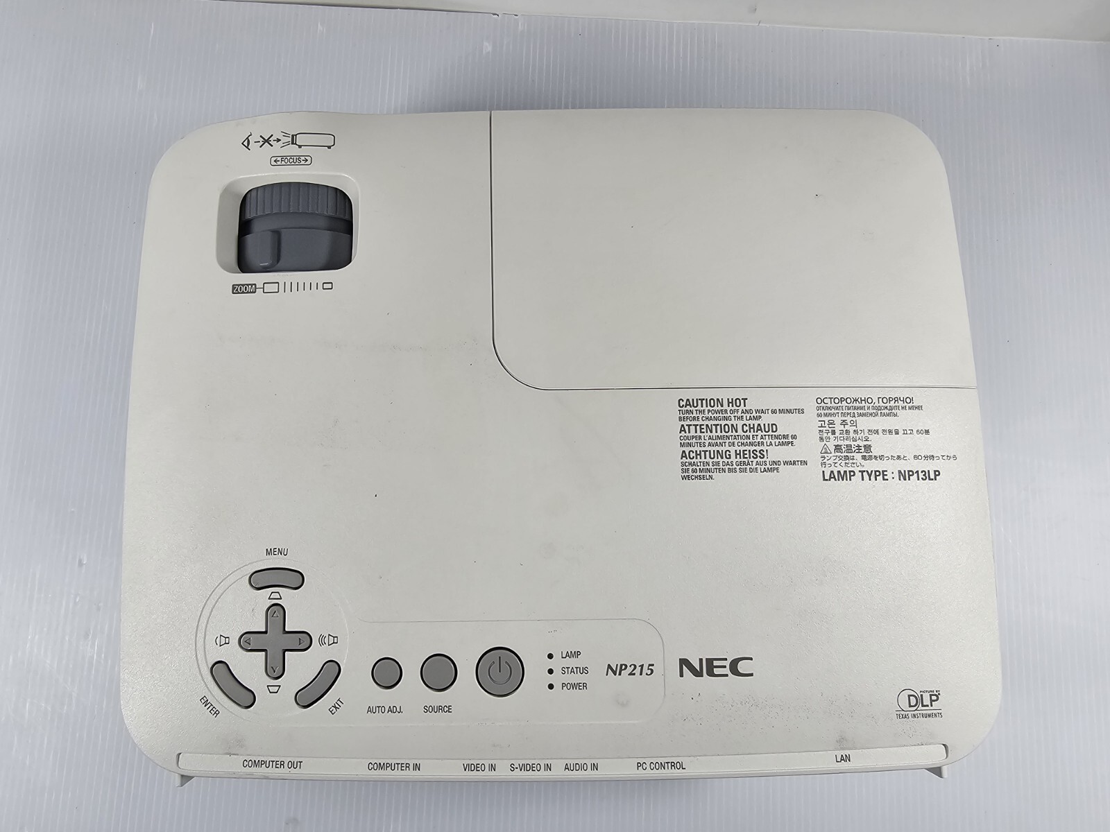 NEC NP215 DLP Engine Compact Mobile Projector