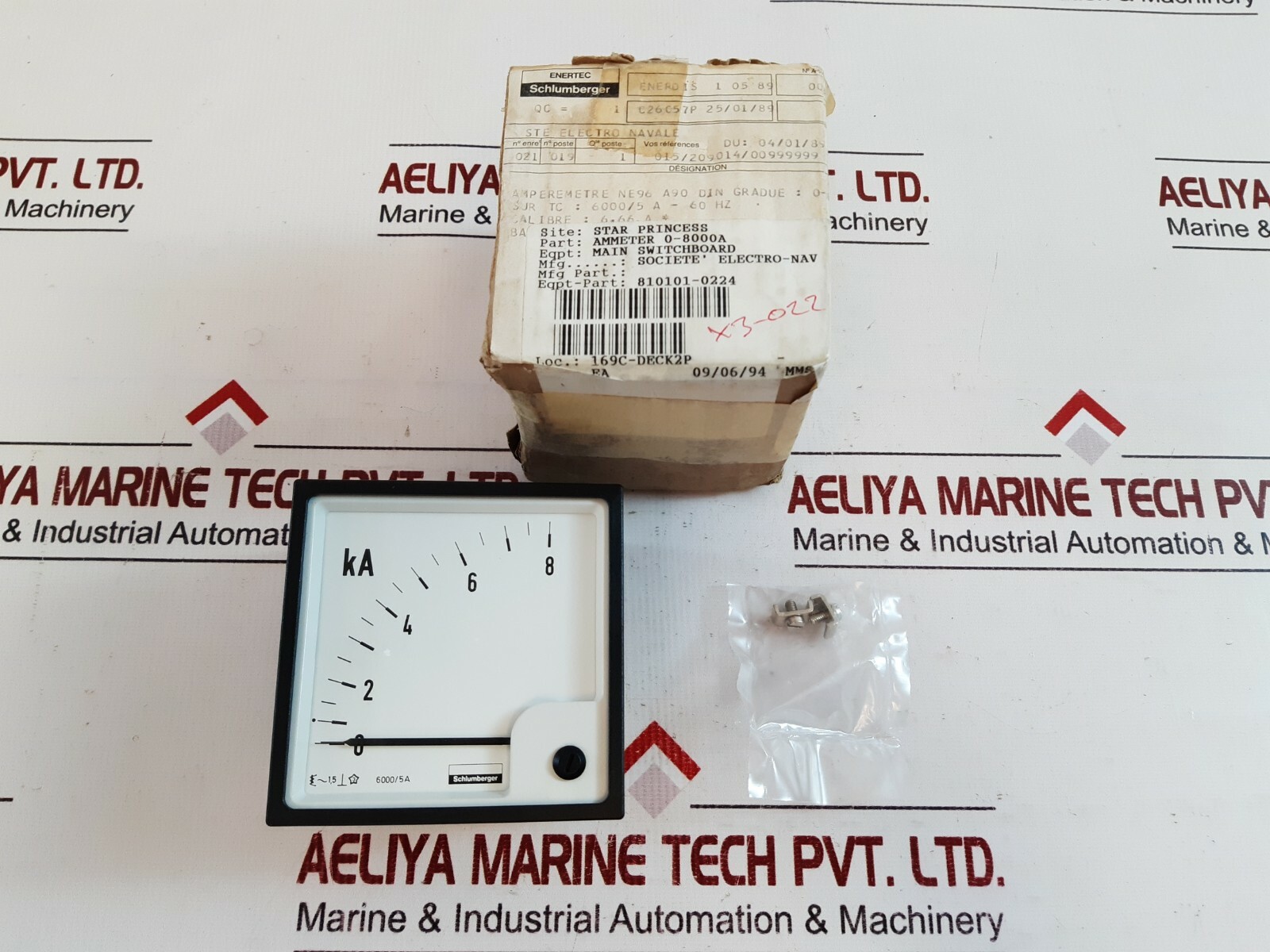 Schlumberger 0-8 ka meter