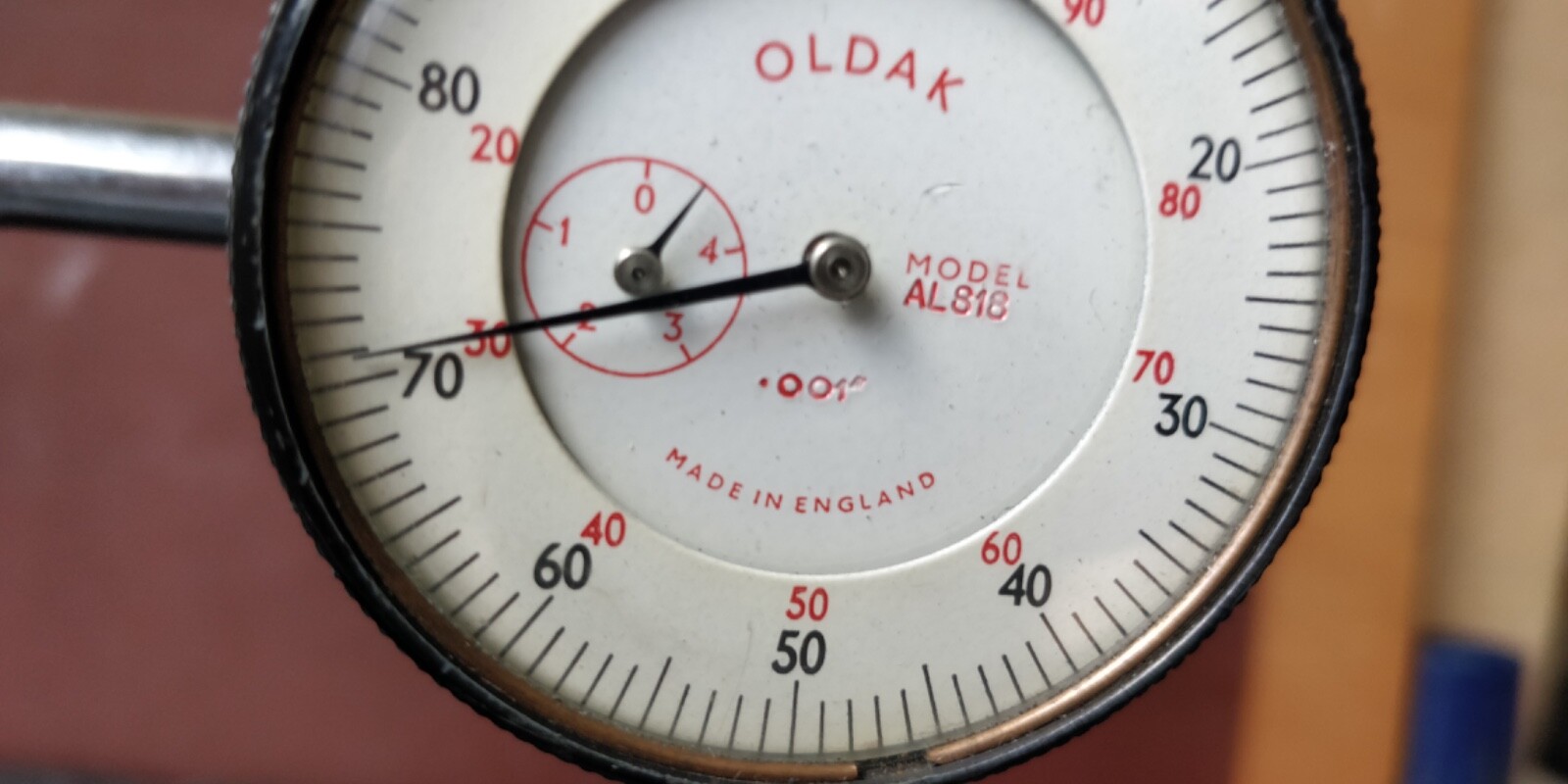 TESTED ~ Oldak Indicator with YMZ Magnetic stand