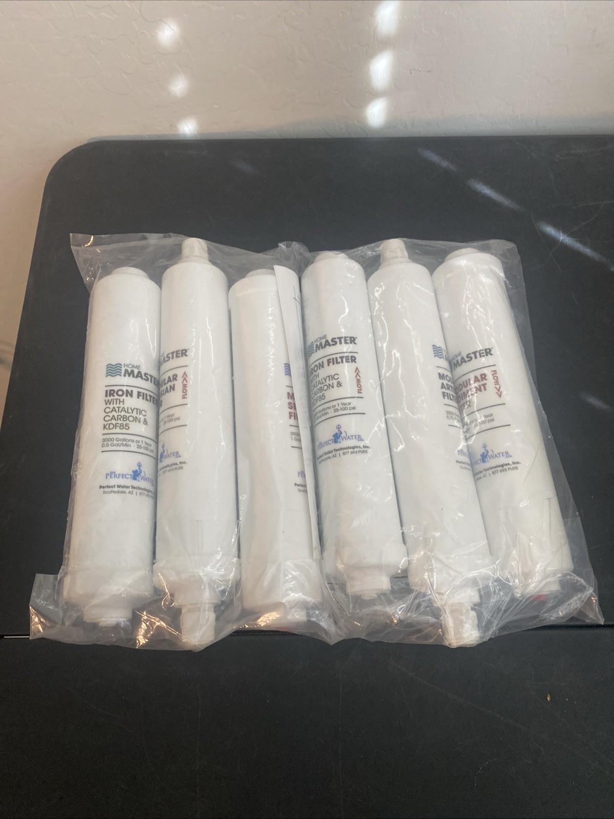 Home Master ISetTMFe8-A Iron w/ Artesian Upgrade Filter Change Set Lot Of 2