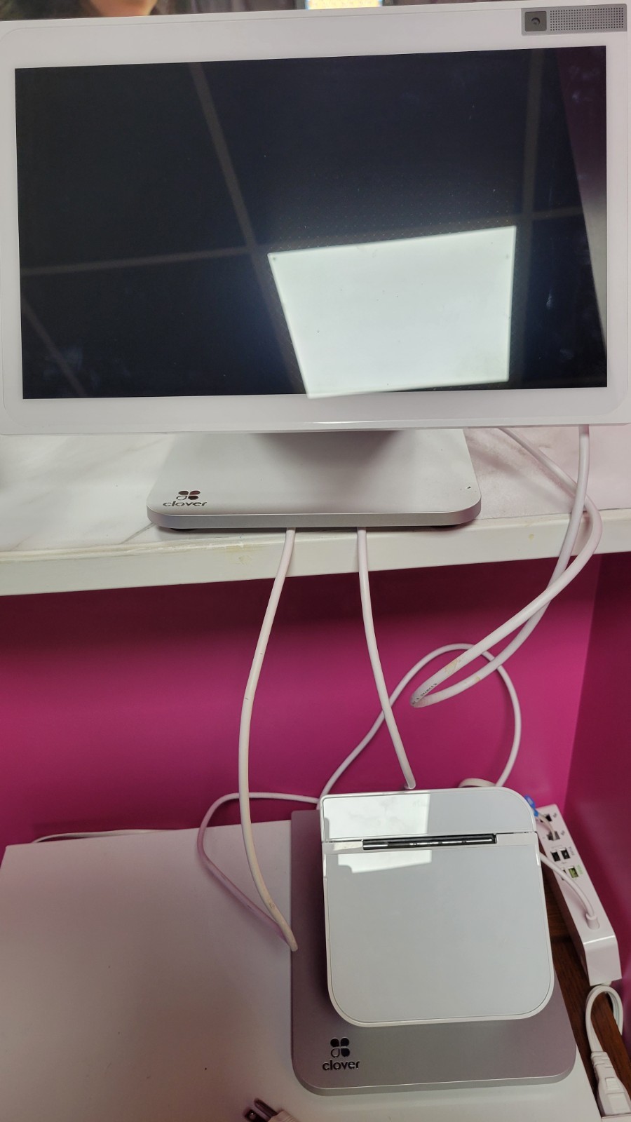 Clover POS System S505 C505 with Terminal Printer and Register