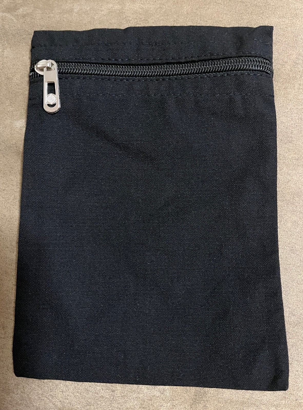 Sew in Side Pocket with Zipper - Inside Coat