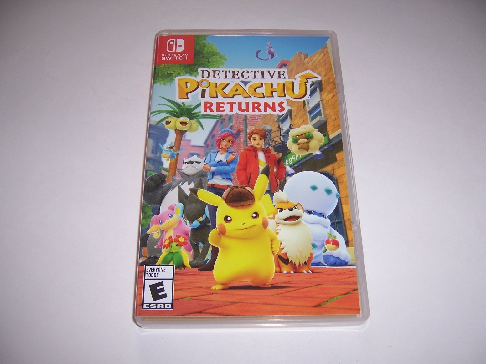 AUTHENTIC Replacement Case ONLY Box Nintendo Switch - Detective Pikachu Returns