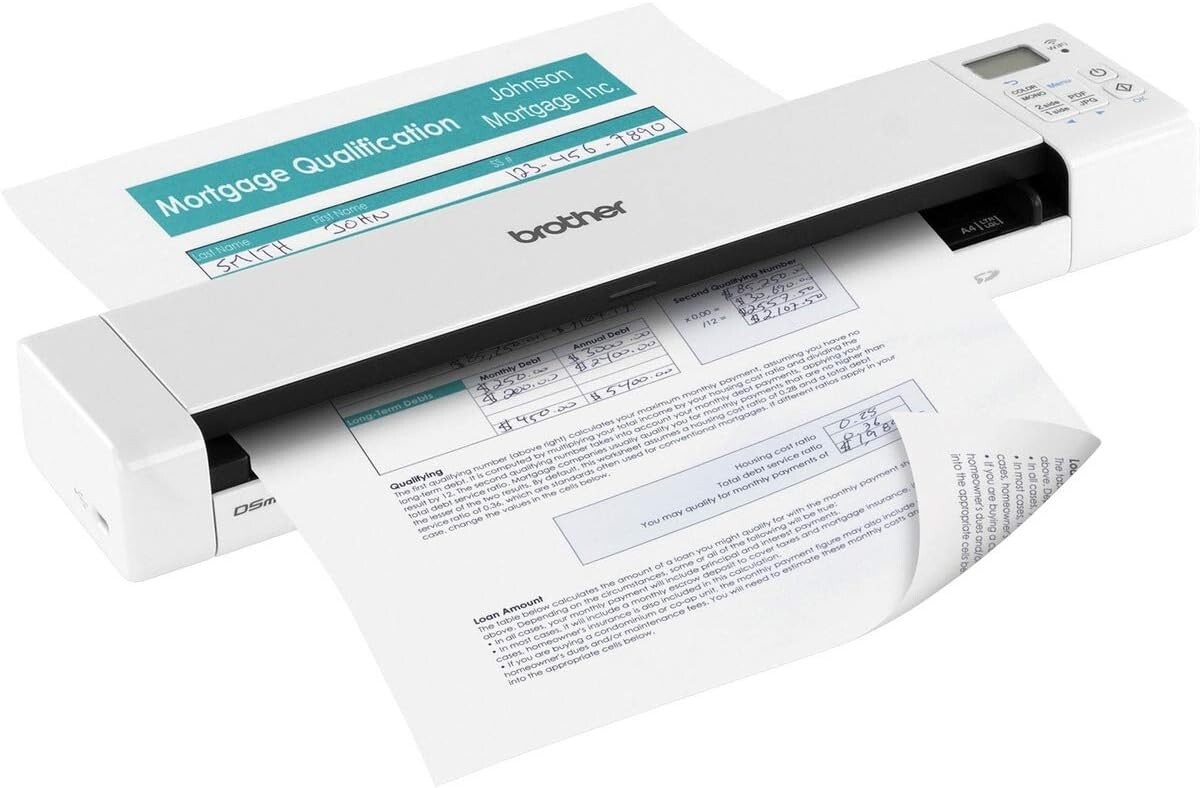 Brother DSmobile DS920DW Wireless Single-Pass Duplex Portable Scanner