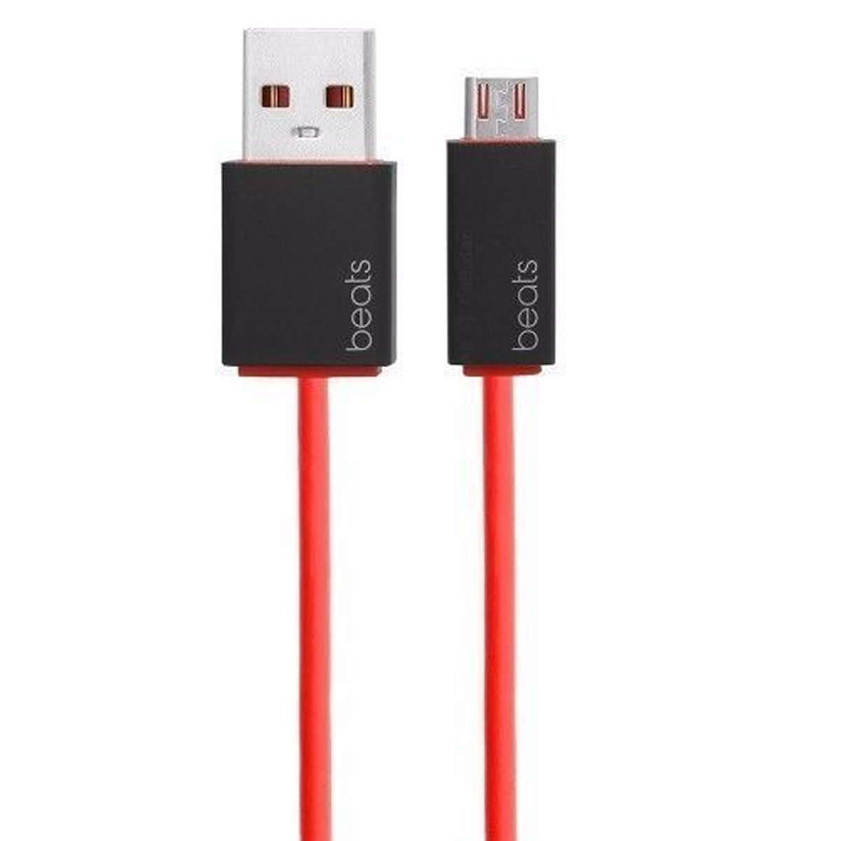 1 Red Micro USB Cable Charger For Beats STUDIO-3/2, SOLO 2, Powerbeats-2/3, PILL