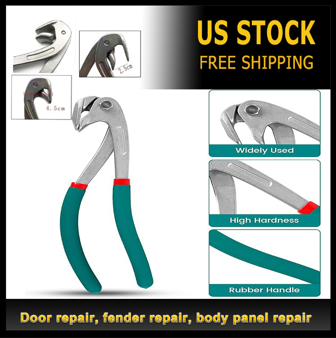 Car Door Fender Panel Crimp Dent Edge Pliers Car Fender Edge Repair Paintless