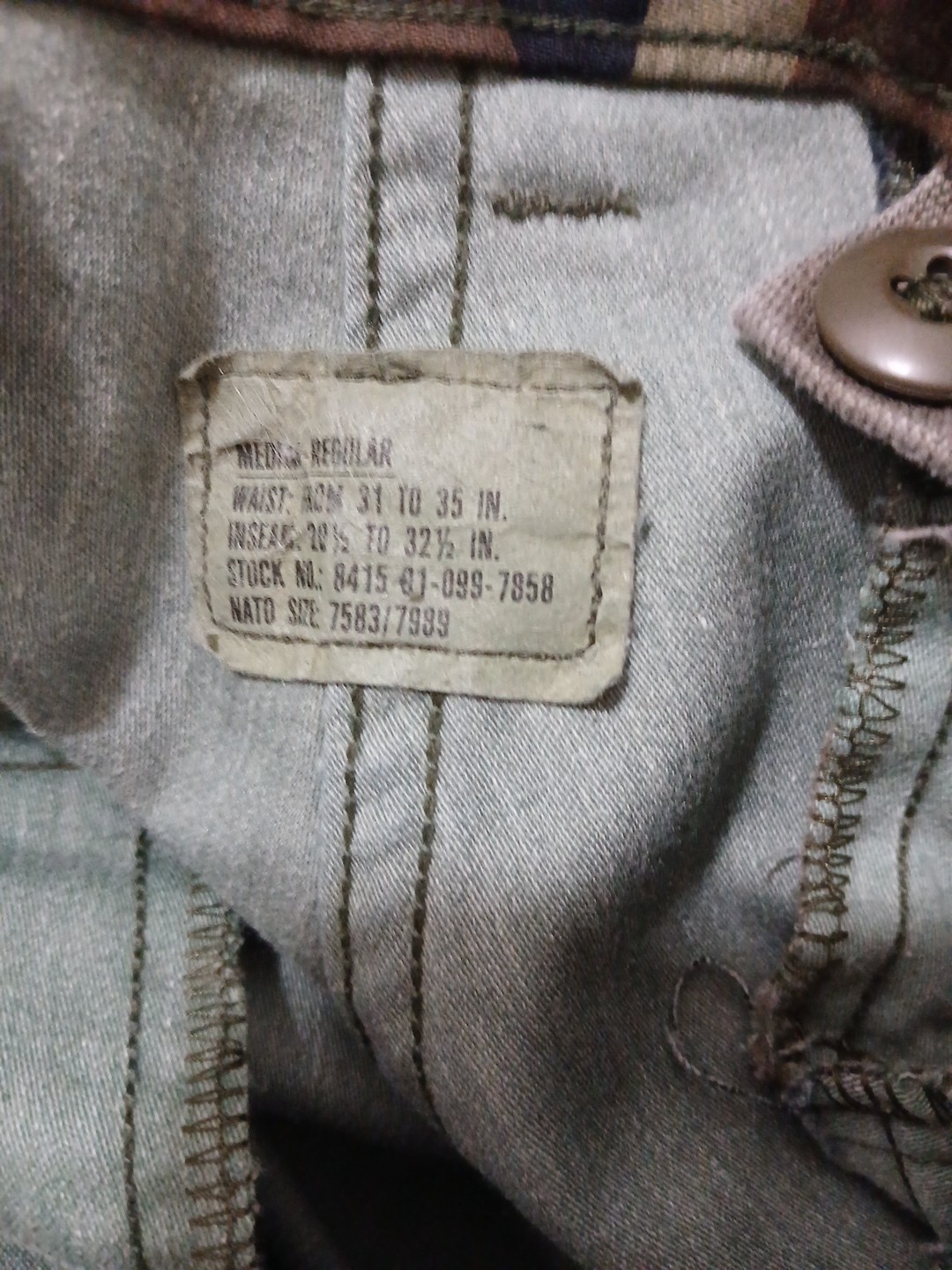 Trousers Cold Weather  Field  With Two Liners