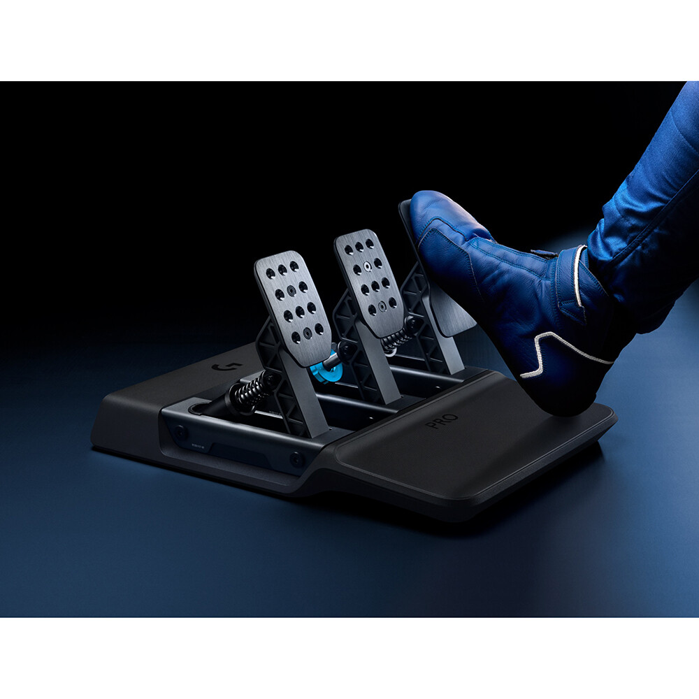 Logitech G PRO Racing Simulator Pedals, Black (941-000186)