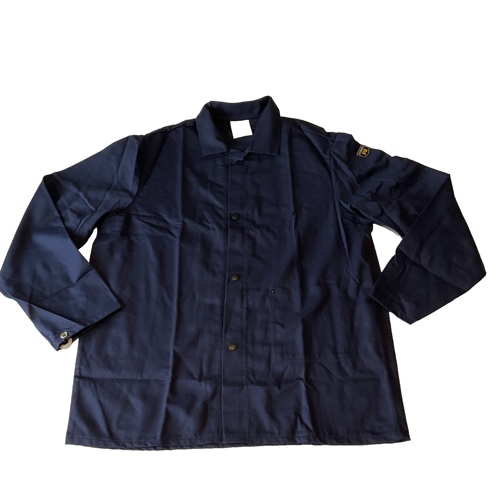 Steiner Welding Jacket Mens Size L Blue 30 Inch Long Sleeve Flame Resistant 1060