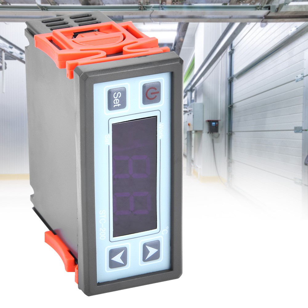 STC‑200 Digital Microcomputer Thermostat Temperature Controller With Refrige