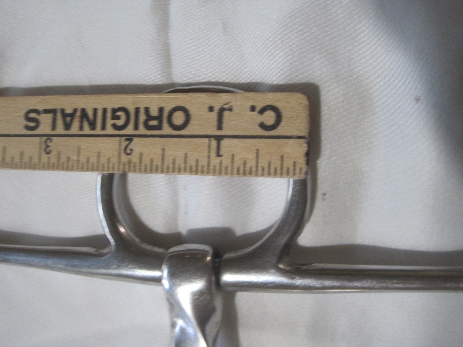 Full Check Double Twisted Wire 5'' Horse Bit Good Condition