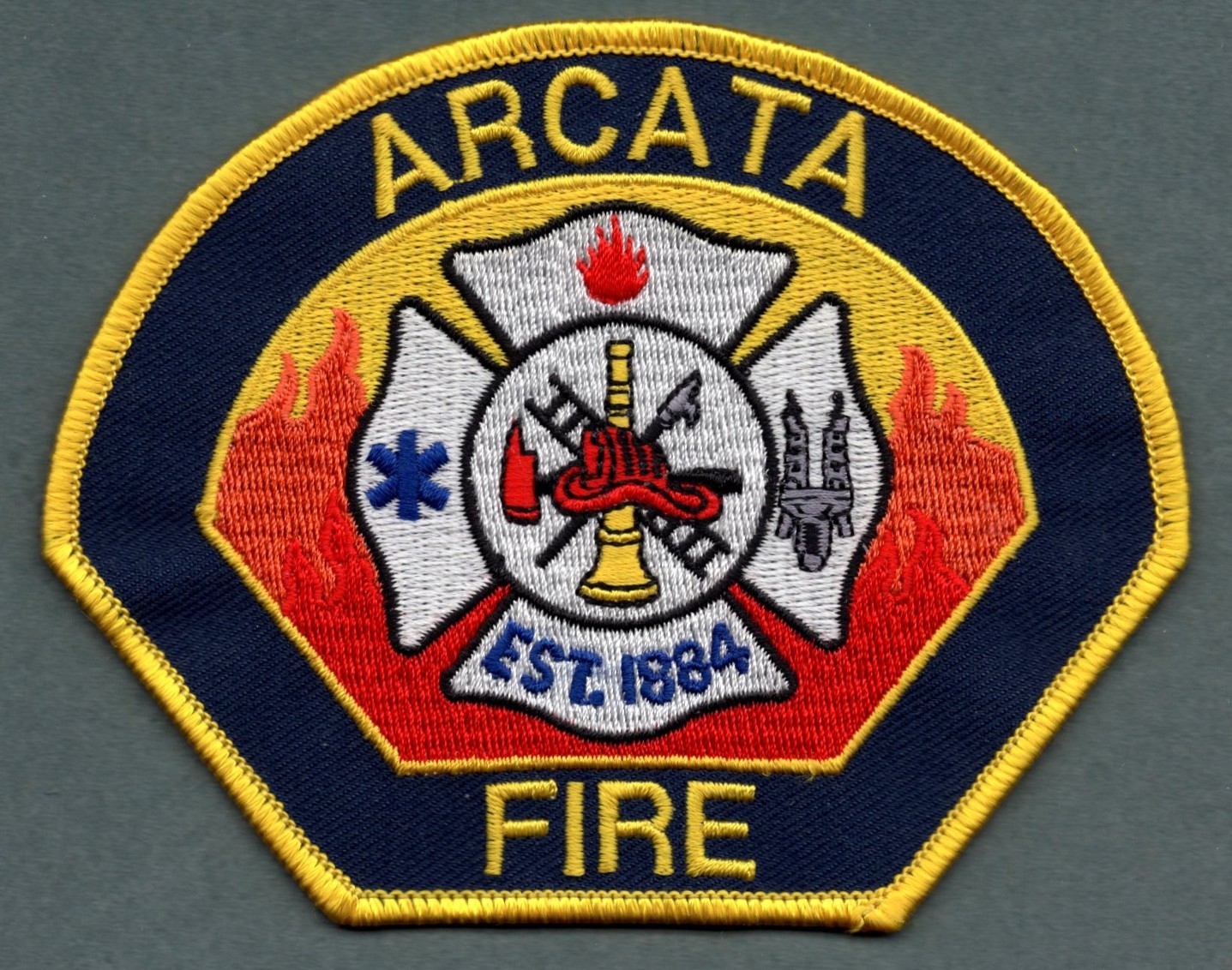 Arcata California Fire Patch