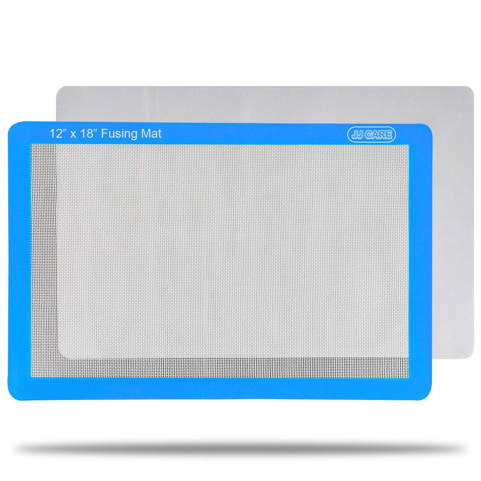 JJ CARE Premium Applique Pressing Sheet, 12 x 18 inches, Teflon, Non Stick Top,