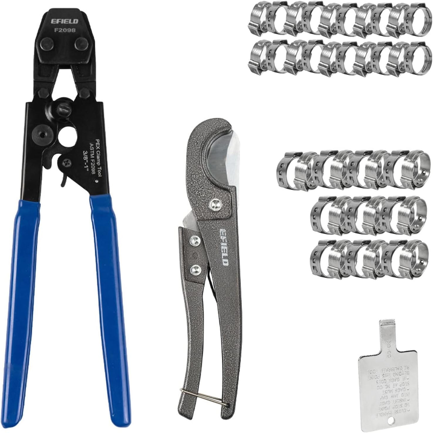 EFIELD Pex Cinch Clamp Crimping Tool Pipe Cutter