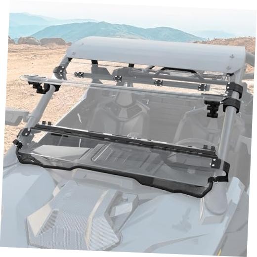 3-IN-1 Flip Up Windshield for Polaris RZR PRO XP/PRO R/RZR TURBO R 2020-2024