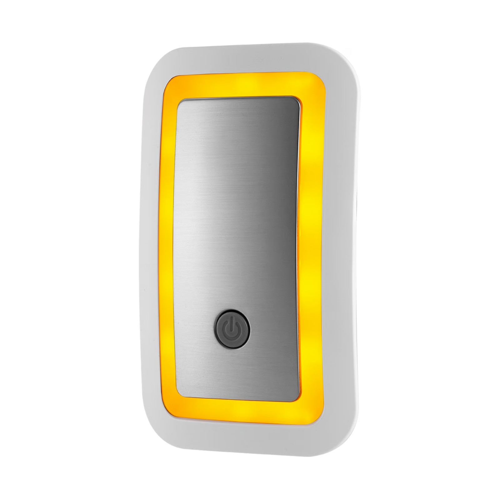 GE SleepLite Amber LED Night Light, Dusk to Dawn, Brushed Nickel 36244 BRAND NEW