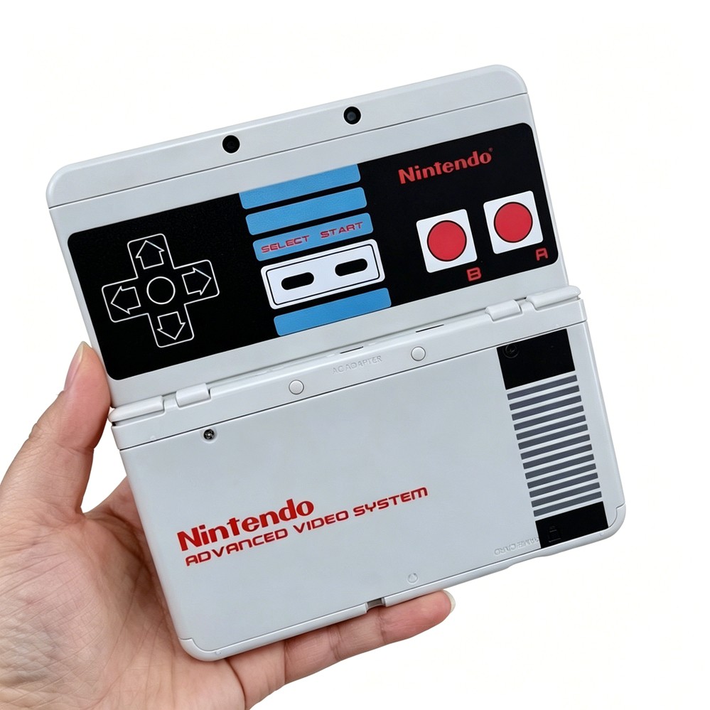 Replacement Shell Retro NES Controller for Nintendo New 3DS console parts cover