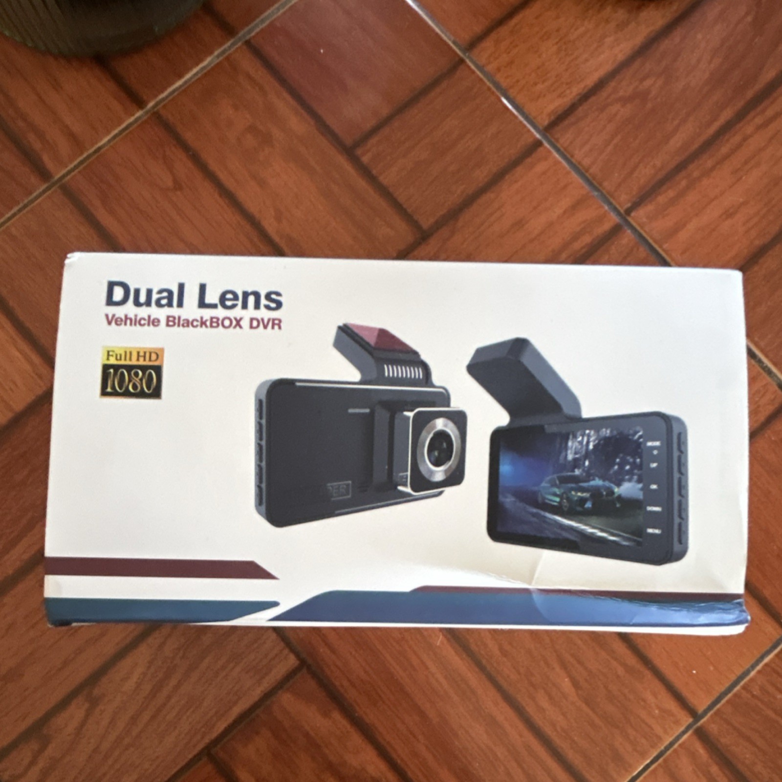 Dash Cam Dual Lens Blackbox DVR 1080p Vehicle Mounted Dash Cam