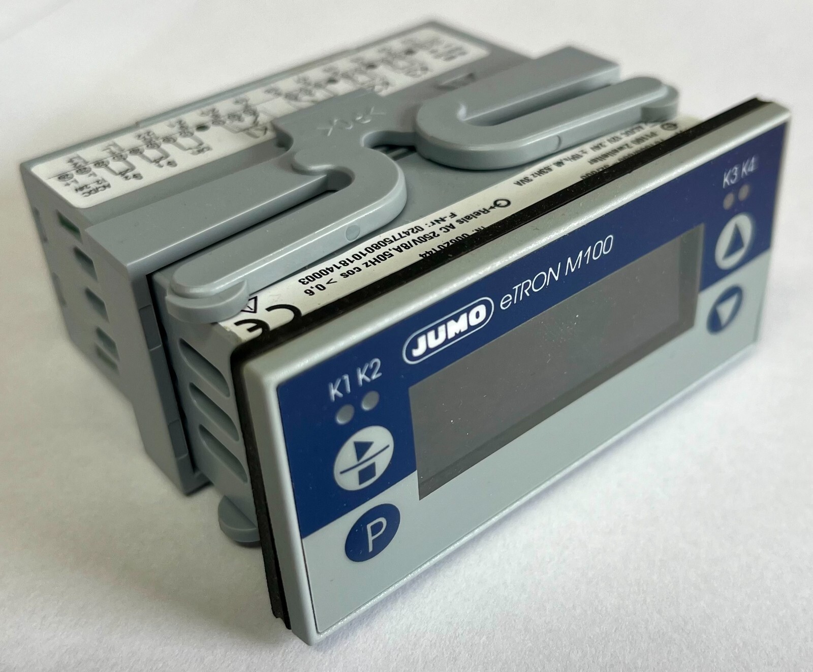 JUMO eTRON M100 Regulator 12...24V Electronic 2 Channel Microstat