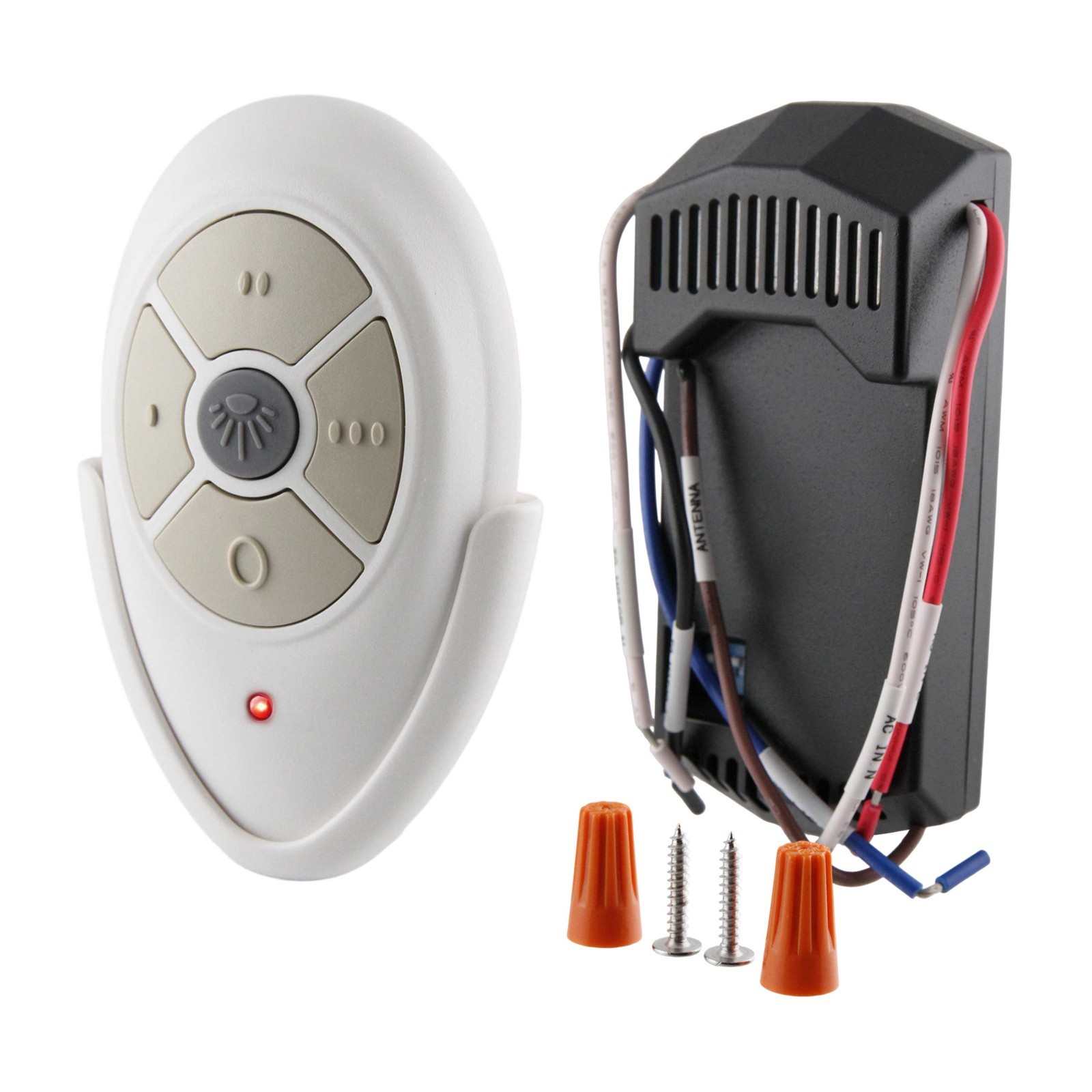 FAN-35T1 Ceiling Fan Remote Control Replacement for Harbor Breeze Hampton Bay