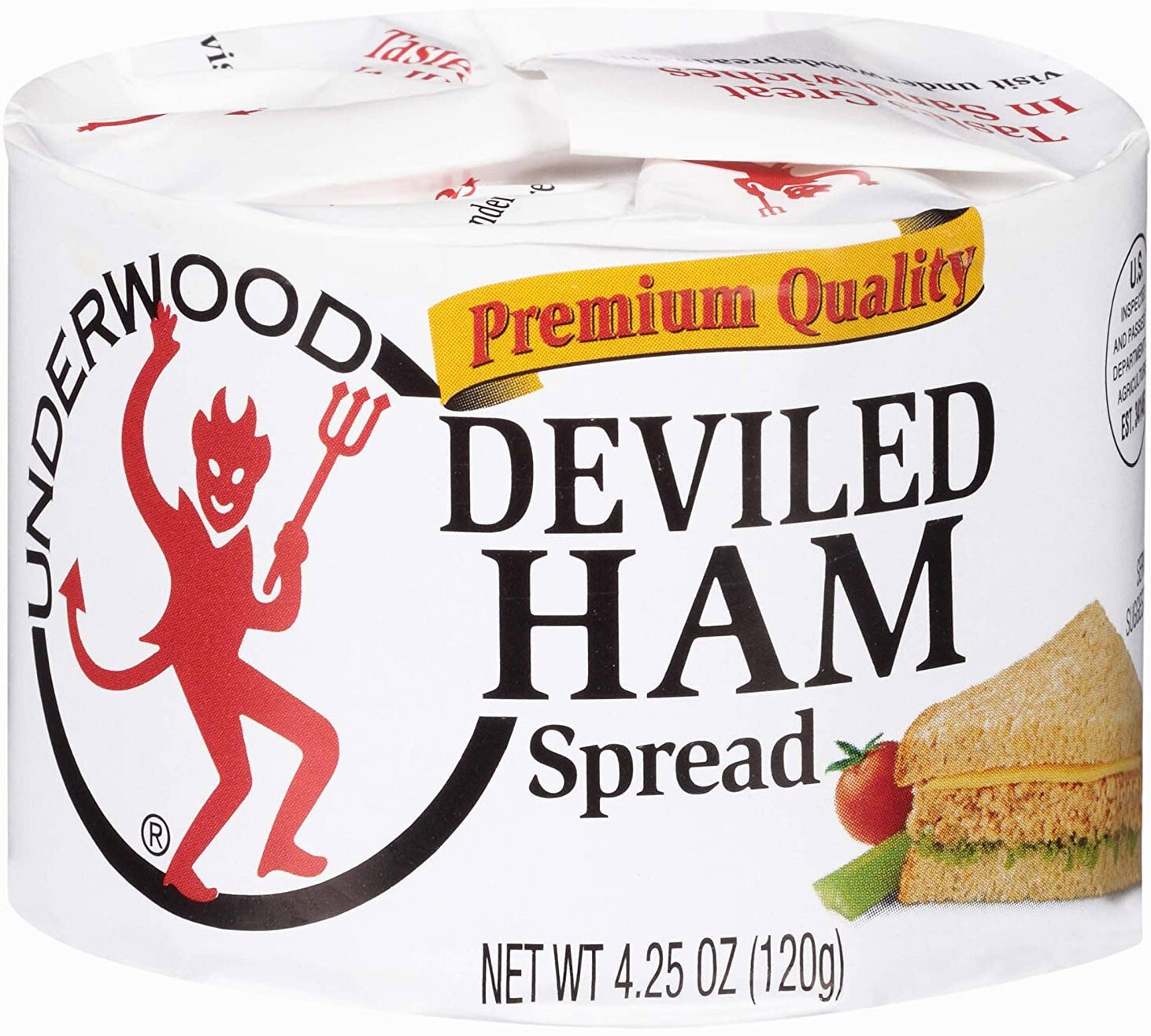 Underwood Deviled Ham Spread - 4.25 oz