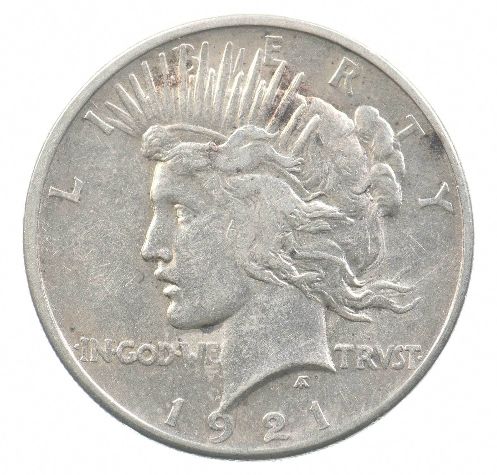 1921 Peace Silver Dollar High Relief *9983