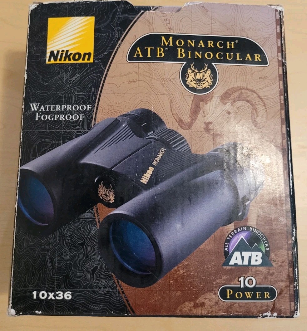 Nikon Monarch ATB 10x36 Midsize Binoculars - Nice Optic!