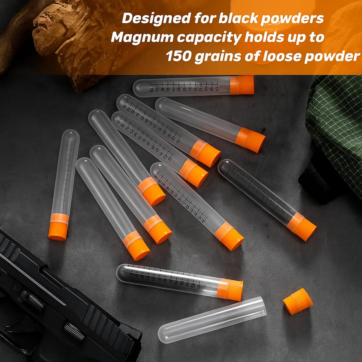 Charge Tubes Black Powder Accessories for Precision Quick Reloads