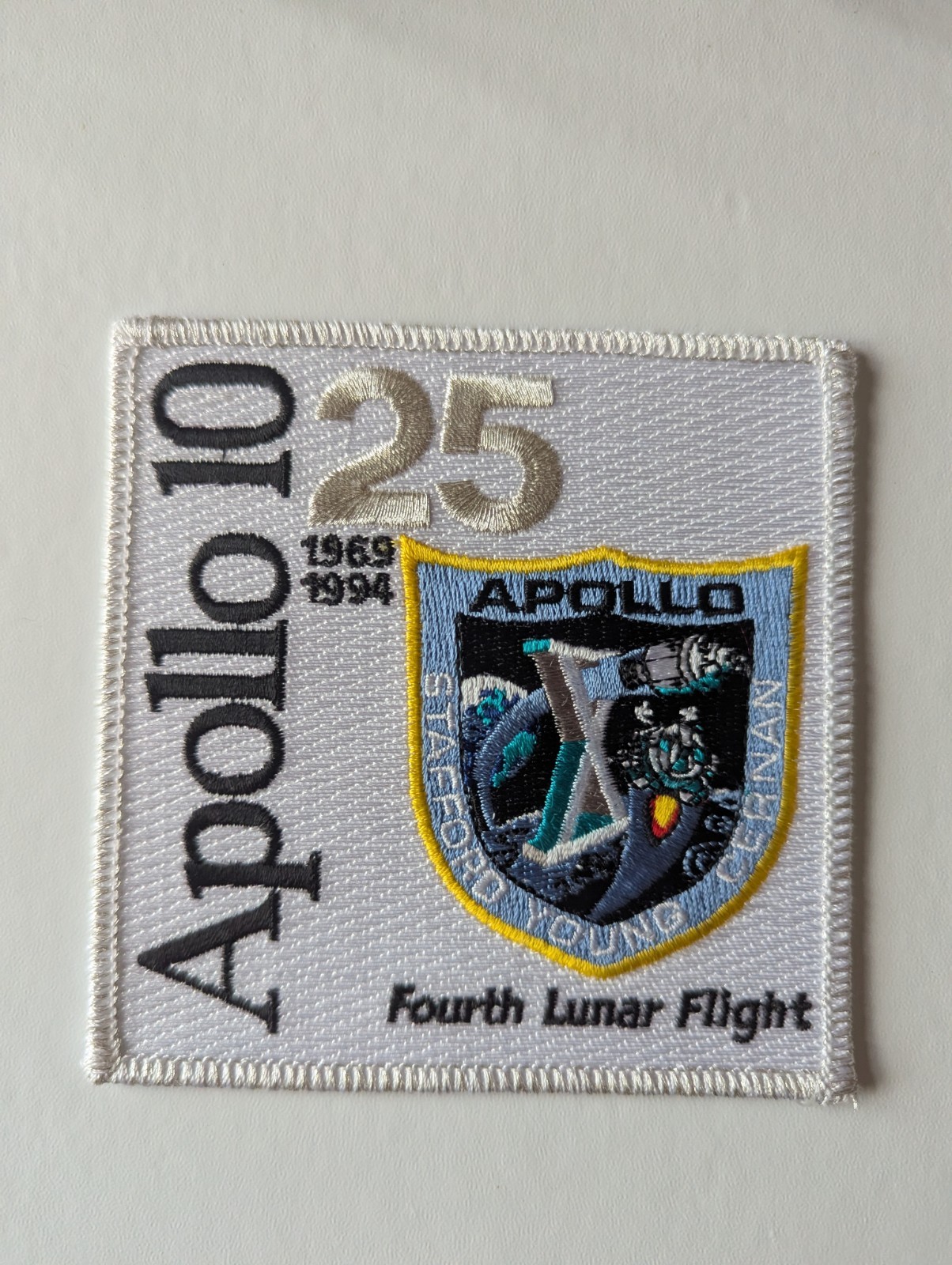 NASA Apollo 10 25 Year Commemorative Patch Emblems