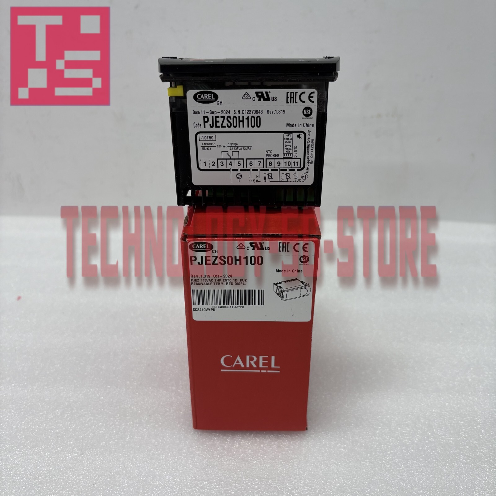 Carel PJEZS0H100 temperature controller# 1pcs New In Box