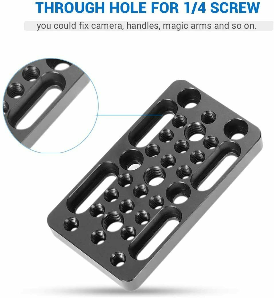 SmallRig Video Switching Cheese Plate Camera Easy Plate for Railblocks 1598