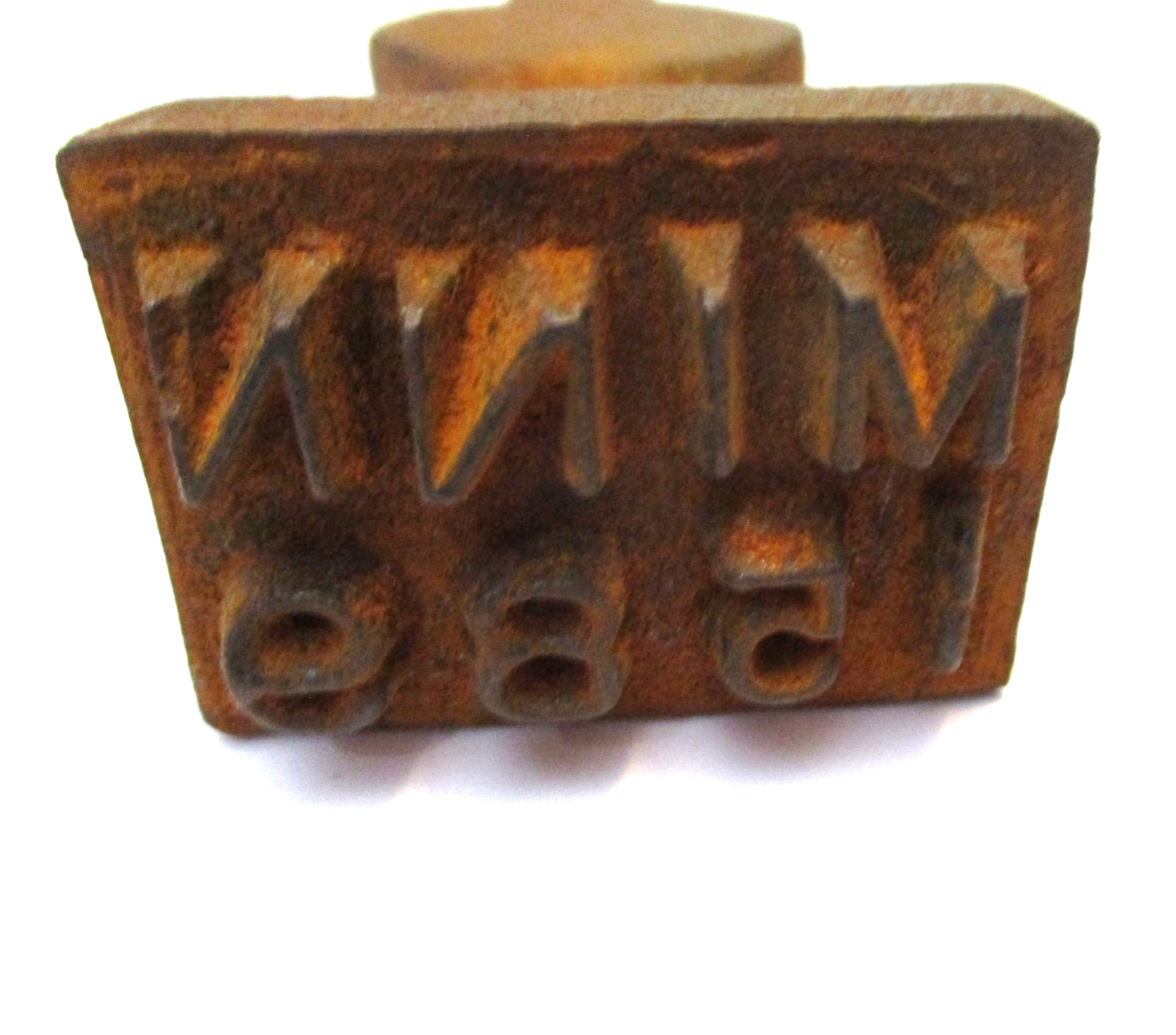 VINTAGE MINNESOTA LOGGING FOREST TIMBER HARVEST LOG STAMP HAMMER TOOL MINN 1589