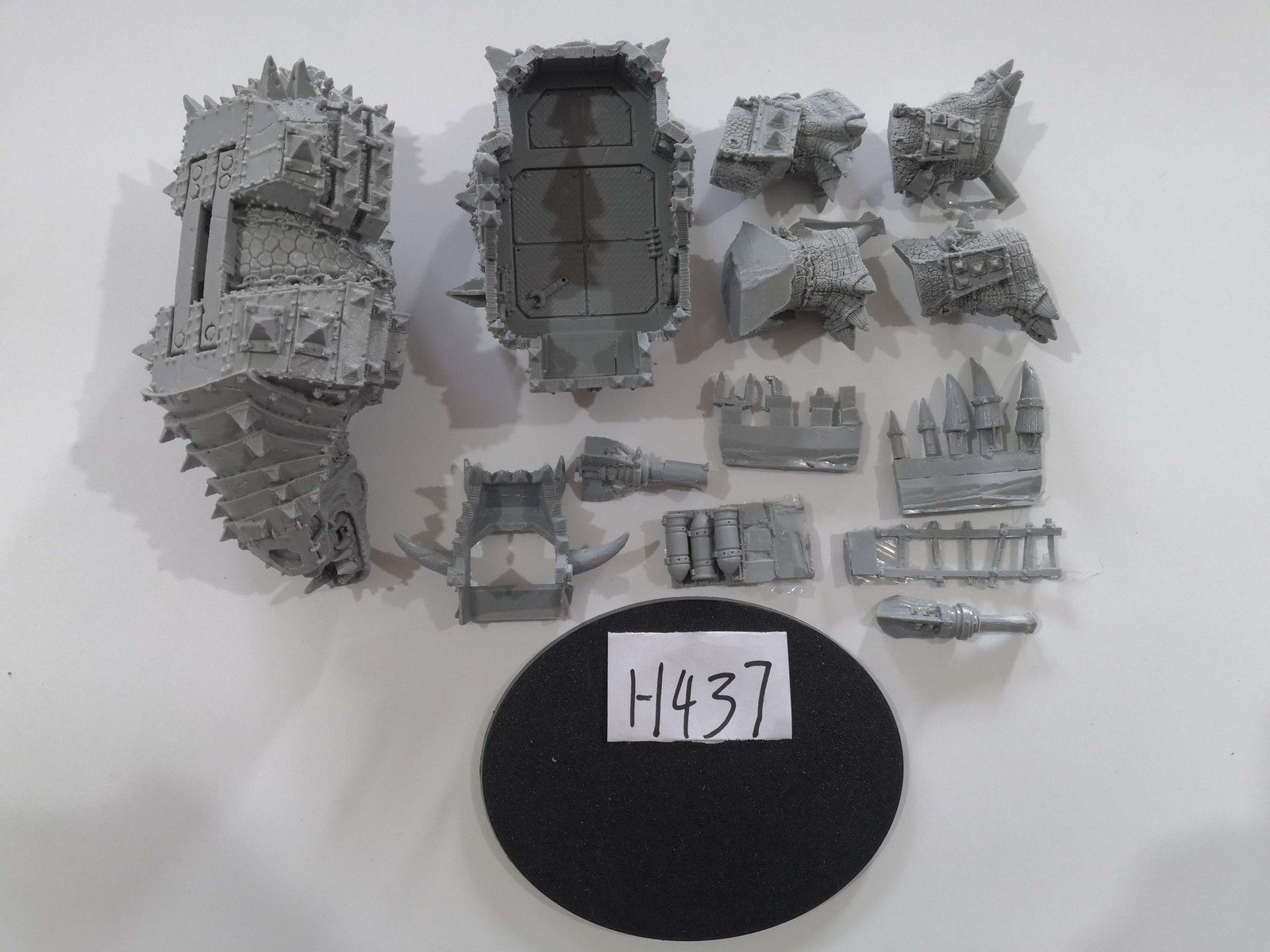 Unpainted Ork Squiggoth Resin Model