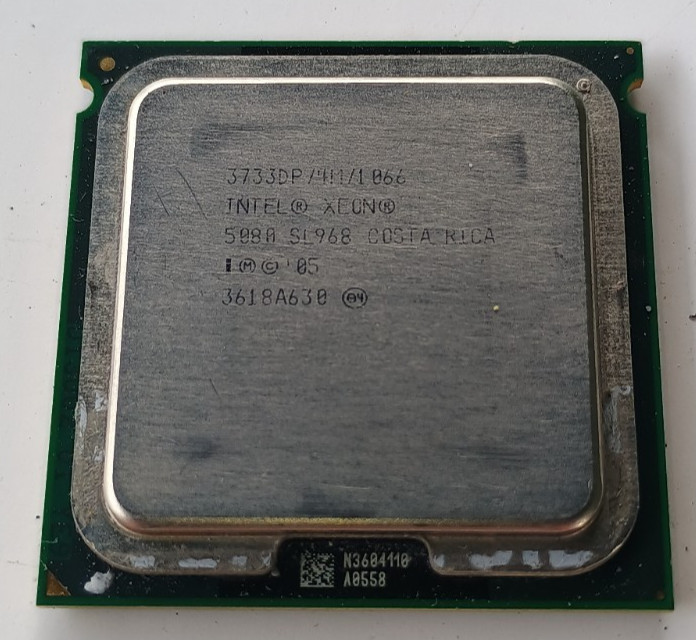 Intel Xeon 5080 SL968 3.73GHz LGA 771 Dual Core CPU - Warranty !