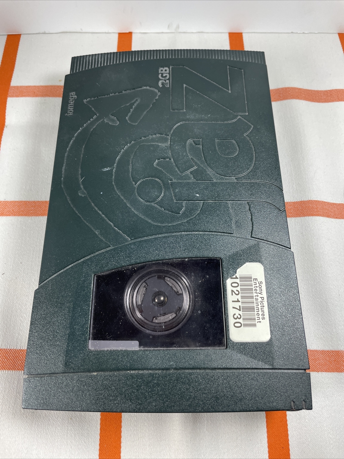 Vintage Iomega Jaz V2000S Portable Ultra SCSI Drive 2GB As Is