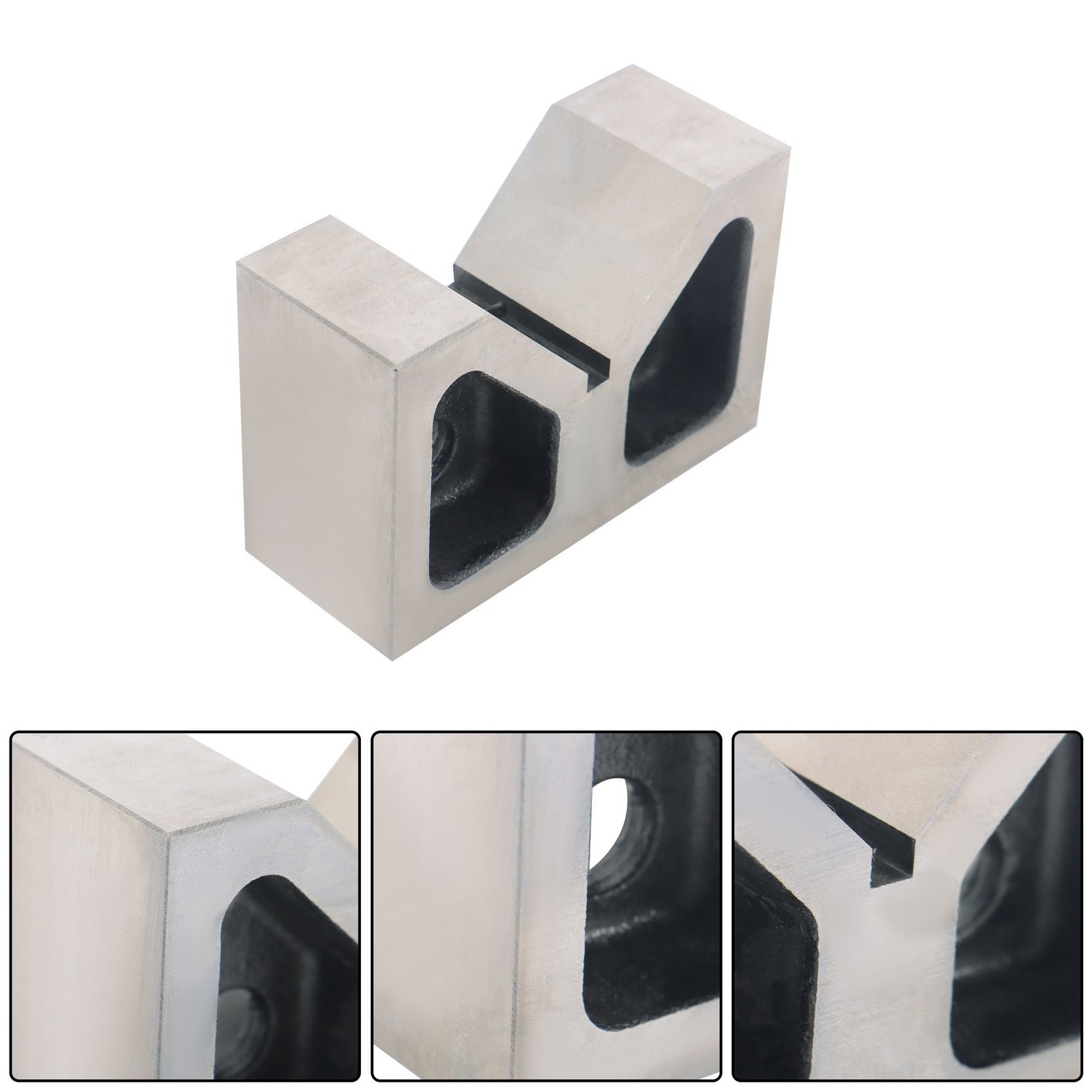 Cast Iron Pair Of 4inches x1-5/8inches x2-5/8inches 90° V-Blocks V-Block Ground
