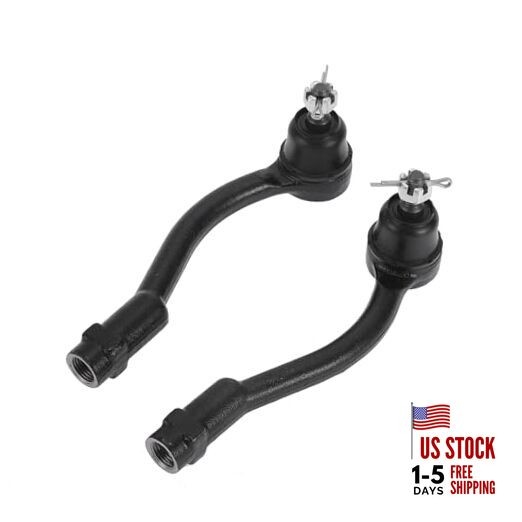 2pcs Front Outer Tie Rod Ends Kit Suspension Steering Tie Rod End for Kia