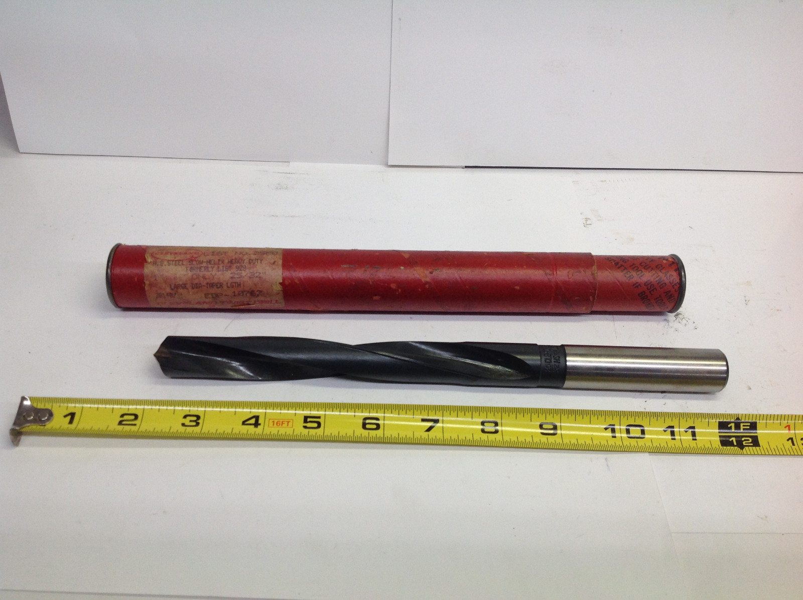 25/32 H.S.S. Heavy Duty Twist Oil Drill (#741-76)