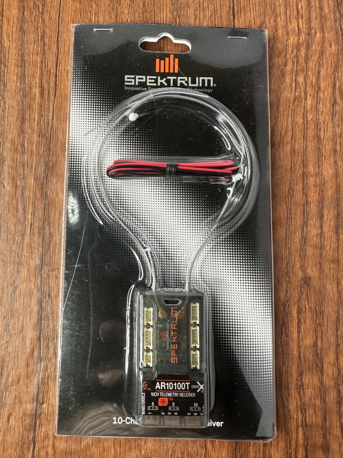 Spektrum AR10100T DSMX 10 Channel Telemetry Receiver SPMAR10100T New Sealed